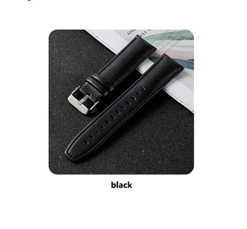 Ex Classic Leather Cowhide Quick Release Leather Watchbands Smart Strap Pin Buckle Universal Wrist Band Bracelet 22mm Watch Strap Belts