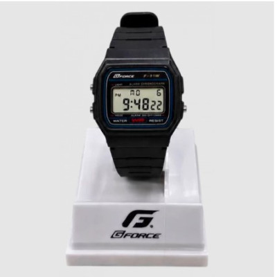 G-Force F-91W 100% Waterproof  Belt Watch