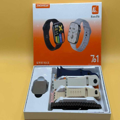 Keqiwear KW83 Max Smartwatch with 7+1 Interchangeable Straps