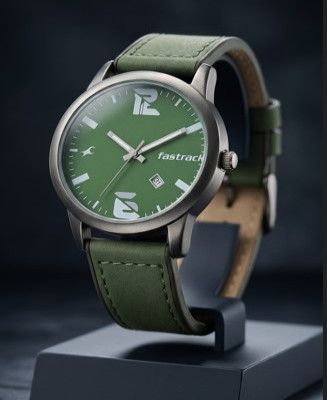 Fastrack MT3400 Metal Body Analog Belt Watch for Men