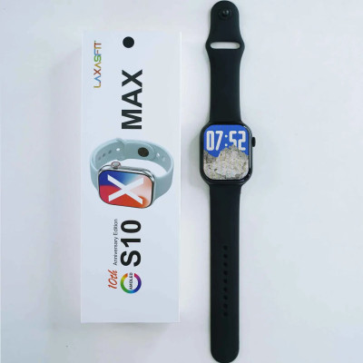S10 Max Laxasfit Smart Watch 2.29 Inch AMOLED Display NFC Bluetooth Calling Smart Watch