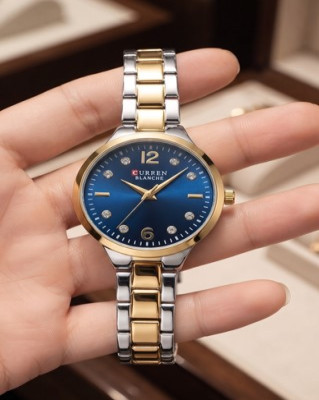 Curren Fashion Number Dial Ladies Women Elegant Watch Casual Quartz Wristwatch For Women