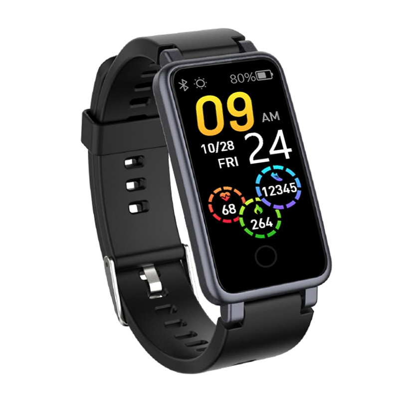 C200 PLUS Smart Watch 0.96 Oled Display Heart Waterproof Fitness Smart Bracelet T3 T4 for IOS Android