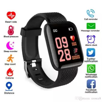 116 plus Smart Bluetooth Notification Watch