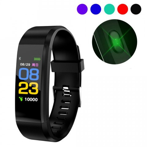 115plus Smart Watch Men Women Fitness Tracker Sport Watch Waterproof Smartwatch Heart Rate Blood Pressure Monitor Smart Band