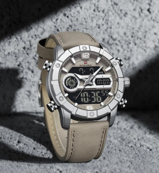 Naviforce Original Gray Color Watch-Model No- 9263