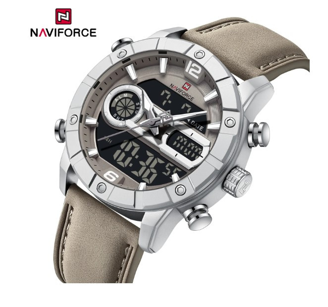 Naviforce Original Gray Color Watch-Model No- 9263