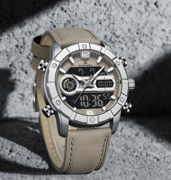 Naviforce Original Gray Color Watch-Model No- 9263