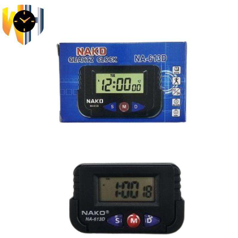 Nako NA-613D Mini Quartz Alarm Clock