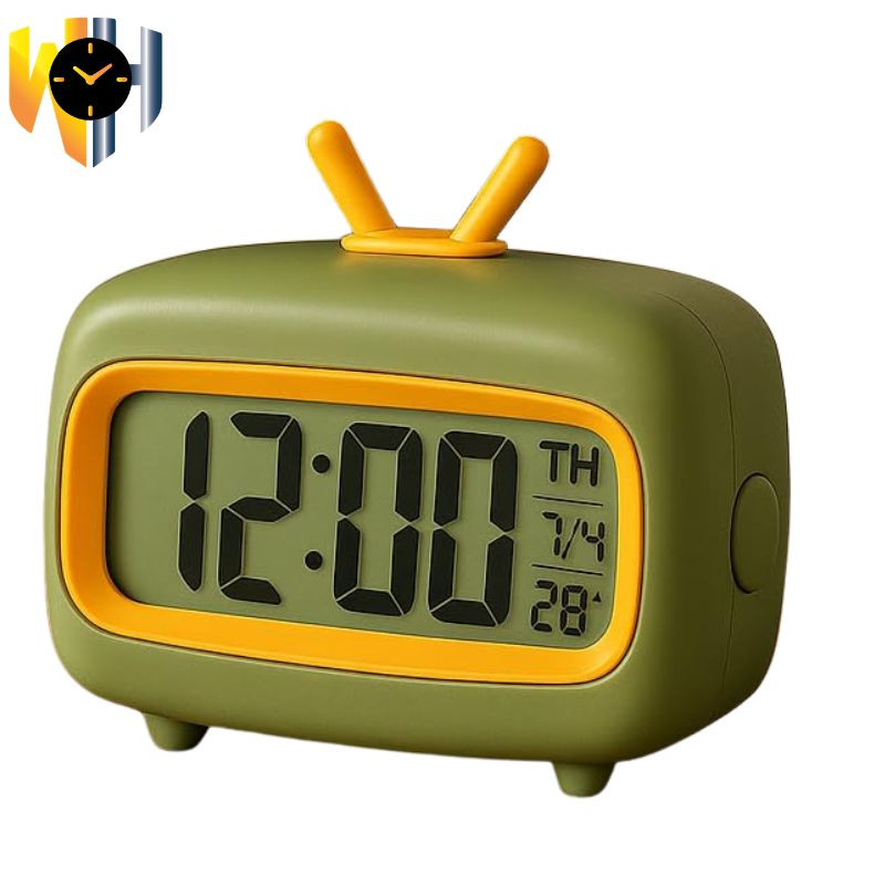 TV Shaped Cute Retro Digital Kitchen Timer & Stopwatch
