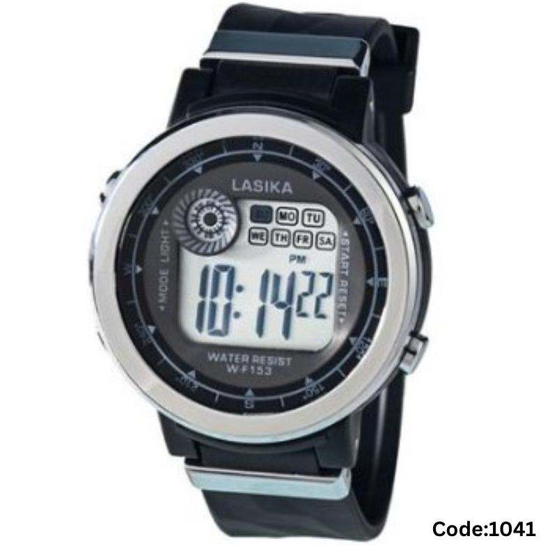 NEW LASIKA W-F153 Digital Water Resistance/Waterproof Silicon Sports Digital Watch
