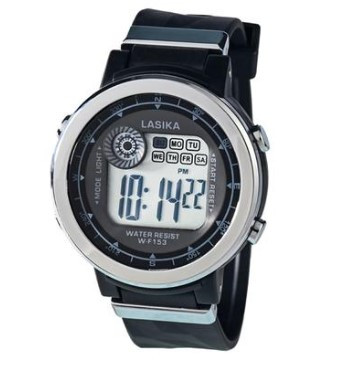 NEW LASIKA W-F153 Digital Water Resistance/Waterproof Silicon Sports Digital Watch