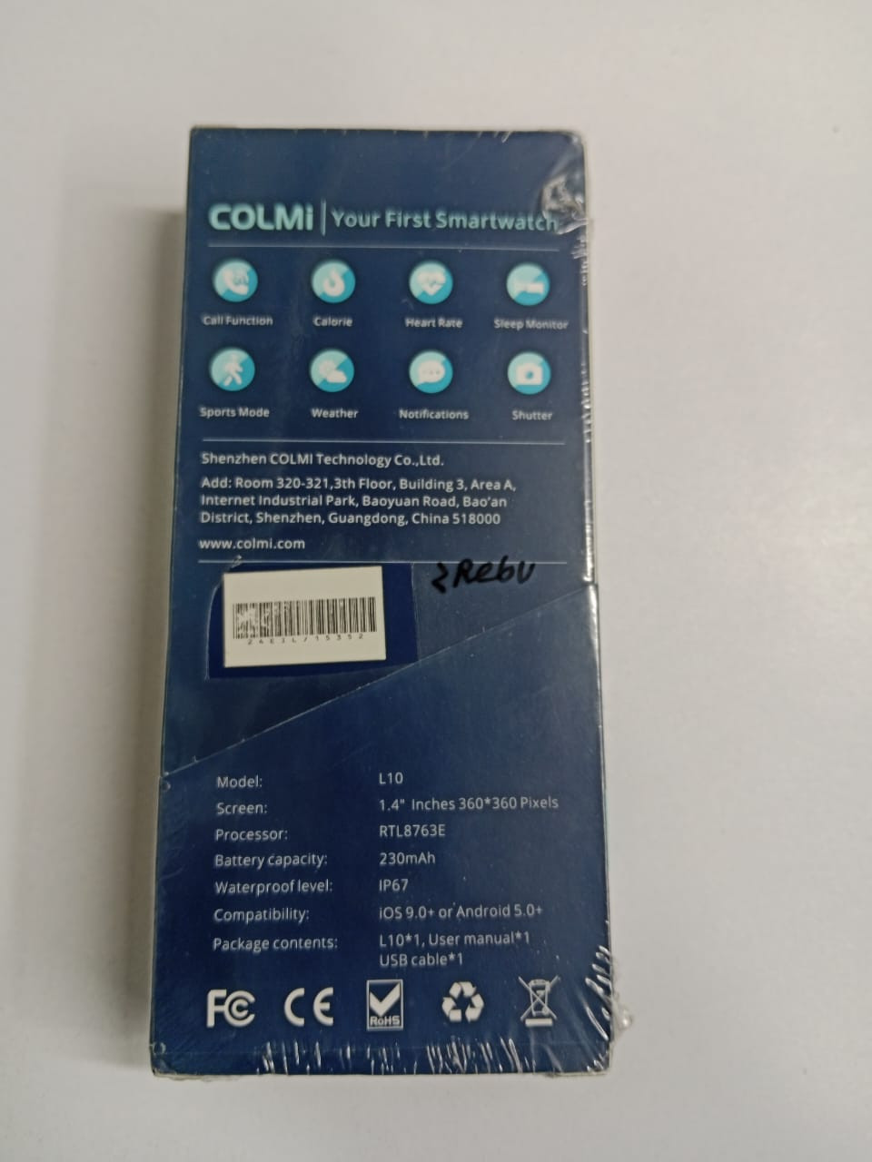COLMI L10 Bluetooth Calling Smart Watch