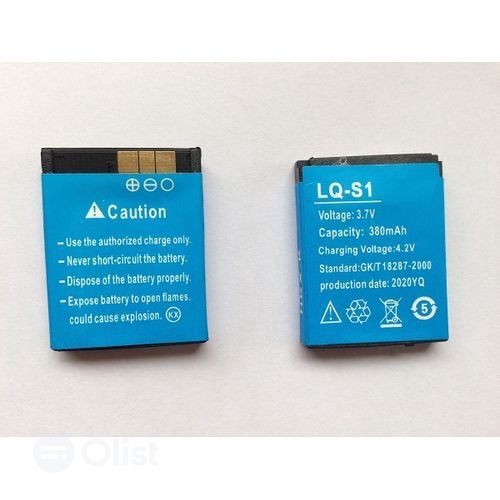 Smart Watch Battery For DZ09 , A1 , V8 , X6 , T8 , Q18, 380mah Watch Battery