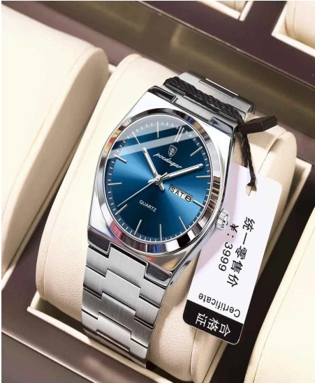 Poedagar 930 New model men's watch Exclusive design luxury fashion stainless steel imported quartz movement wrist-watch for Men