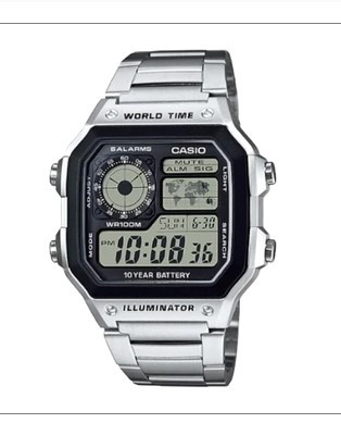 Casio Watch For Men AE-1200WH