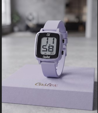 CX1019 Caslex Digital Watch 100% Waterproof Digital Hand belt Watch