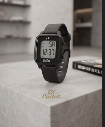 CX1019 Caslex Digital Watch 100% Waterproof Digital Hand belt Watch