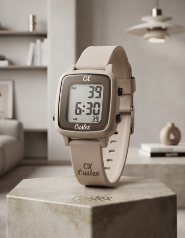 CX1019 Caslex Digital Watch 100% Waterproof Digital Hand belt Watch