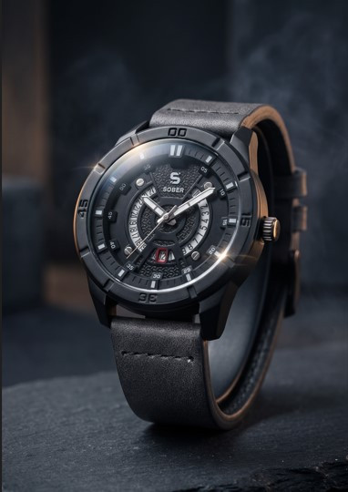 Sober Watch Model Premium Watch Full Black Colour Watch For Man