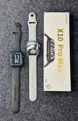 X10 Pro Max Smart Watch for Men AMOLED 1.91 Inch Display Bluetooth Calling